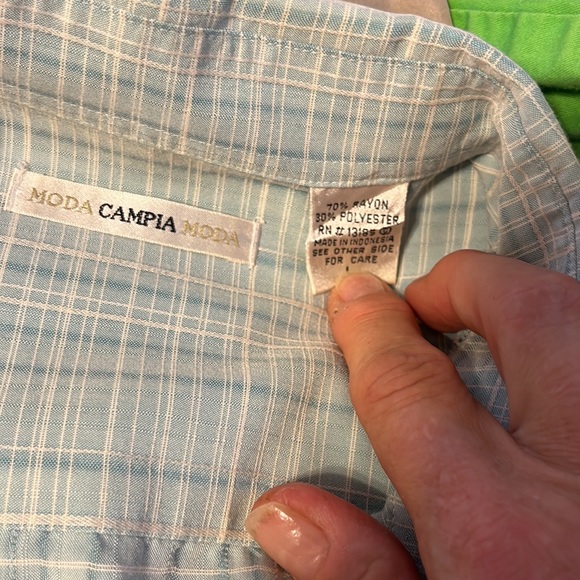 Moda Campia men’s button down shirt - Picture 6 of 6